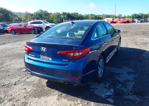 2017 Hyundai Sonata Sport из США, поврежденный, VIN 5NPE34AF3HH541694